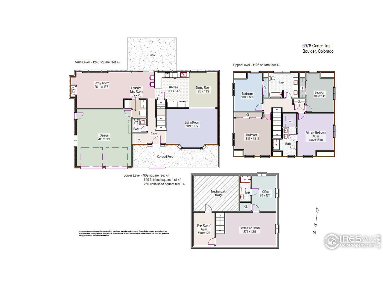 6978 Carter Trail Boulder, CO 80301 - Photo 39 of 39 a picture of a floor plan