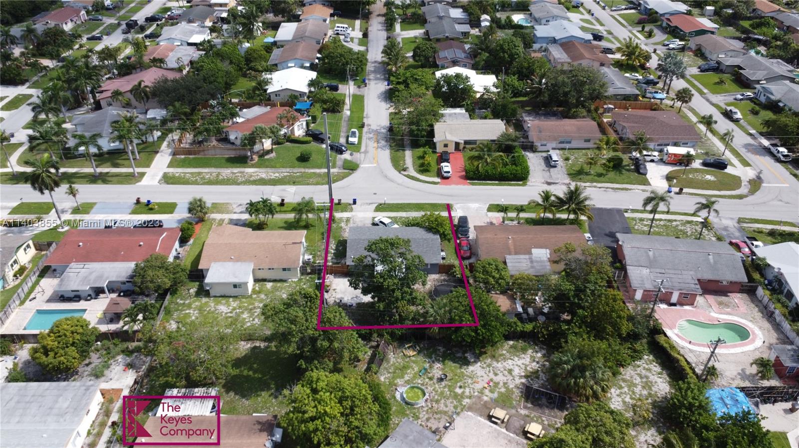 700 Southwest 14th Street Deerfield Beach, FL 33441 - Photo 5 of 6 an aerial view of multiple house