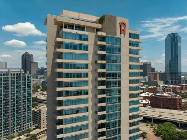 a front view of a building