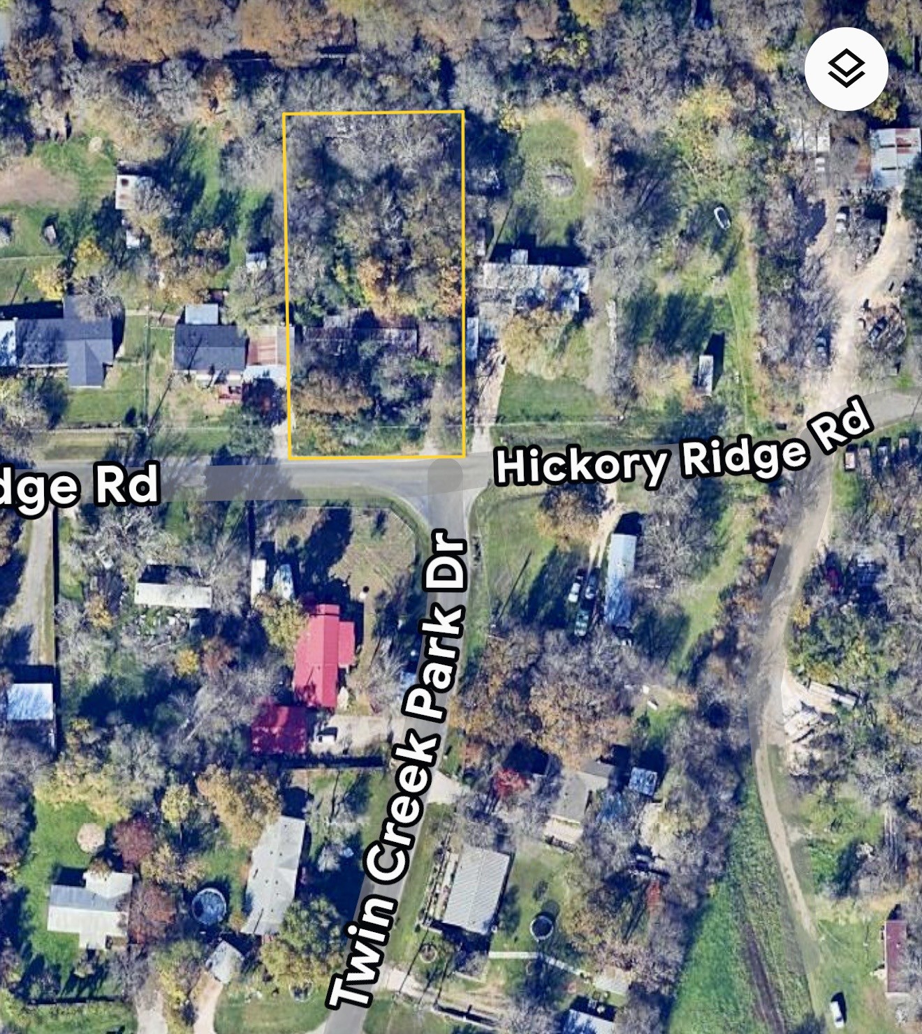 Map / location with property boundaries highlighted