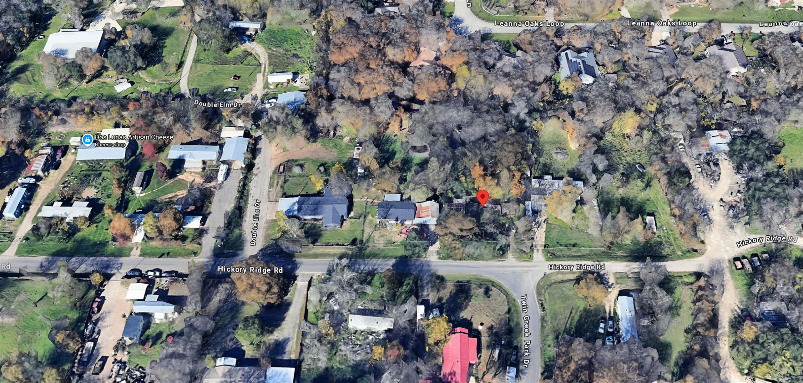 500 Hickory Ridge Road Manchaca, TX 78652 - Photo 3 of 3 Aerial map of property and surrounding area
