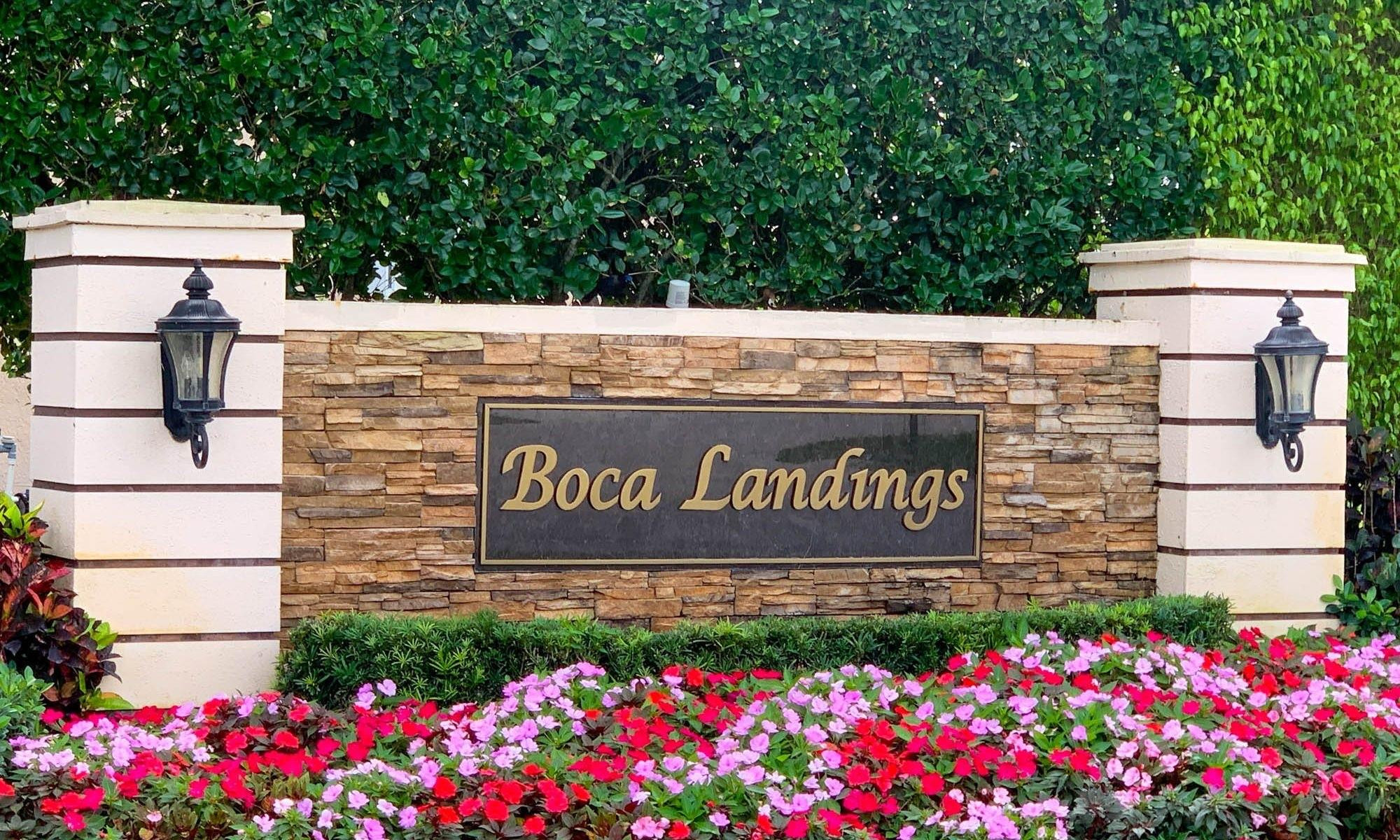 18814 Cloud Lake Circle Boca Raton, FL 33496 - Photo 3 of 19 a view of front of house with sign board