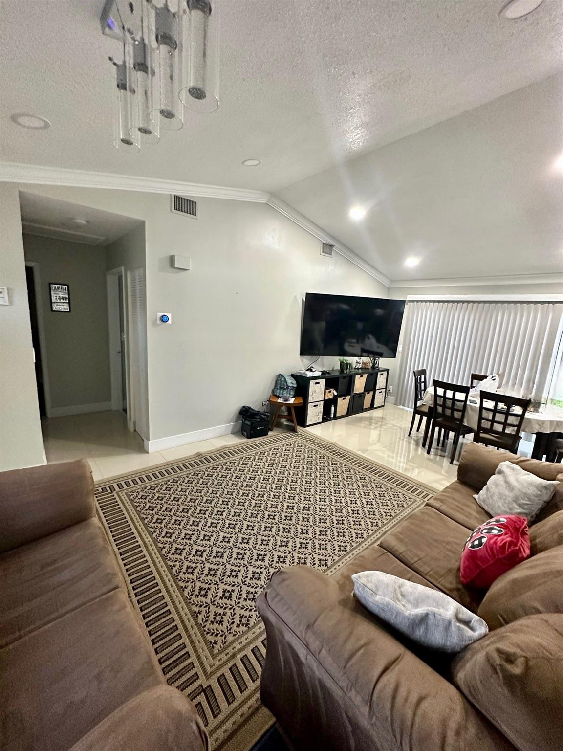 18814 Cloud Lake Circle Boca Raton, FL 33496 - Photo 4 of 19 a bedroom with furniture and a chandelier