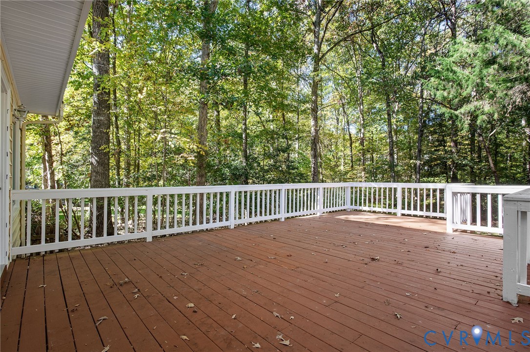 15010 Walnut Bend Road Midlothian, VA 23112 - Photo 31 of 35 a view of a wooden deck