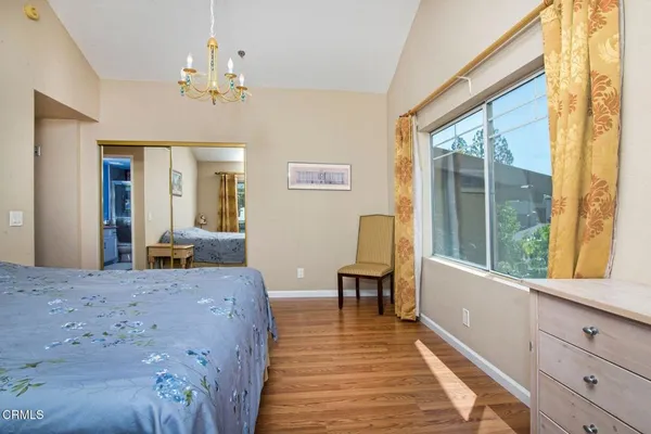 a very nice looking room with a large window
