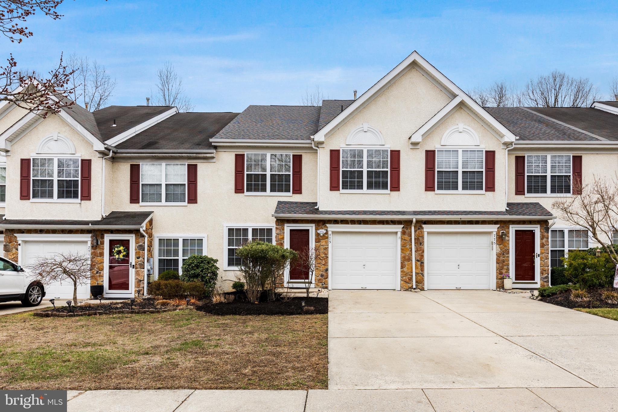 773 Barton Run Boulevard Marlton, NJ 08053 - Photo 1 of 30 a front view of a house with garden