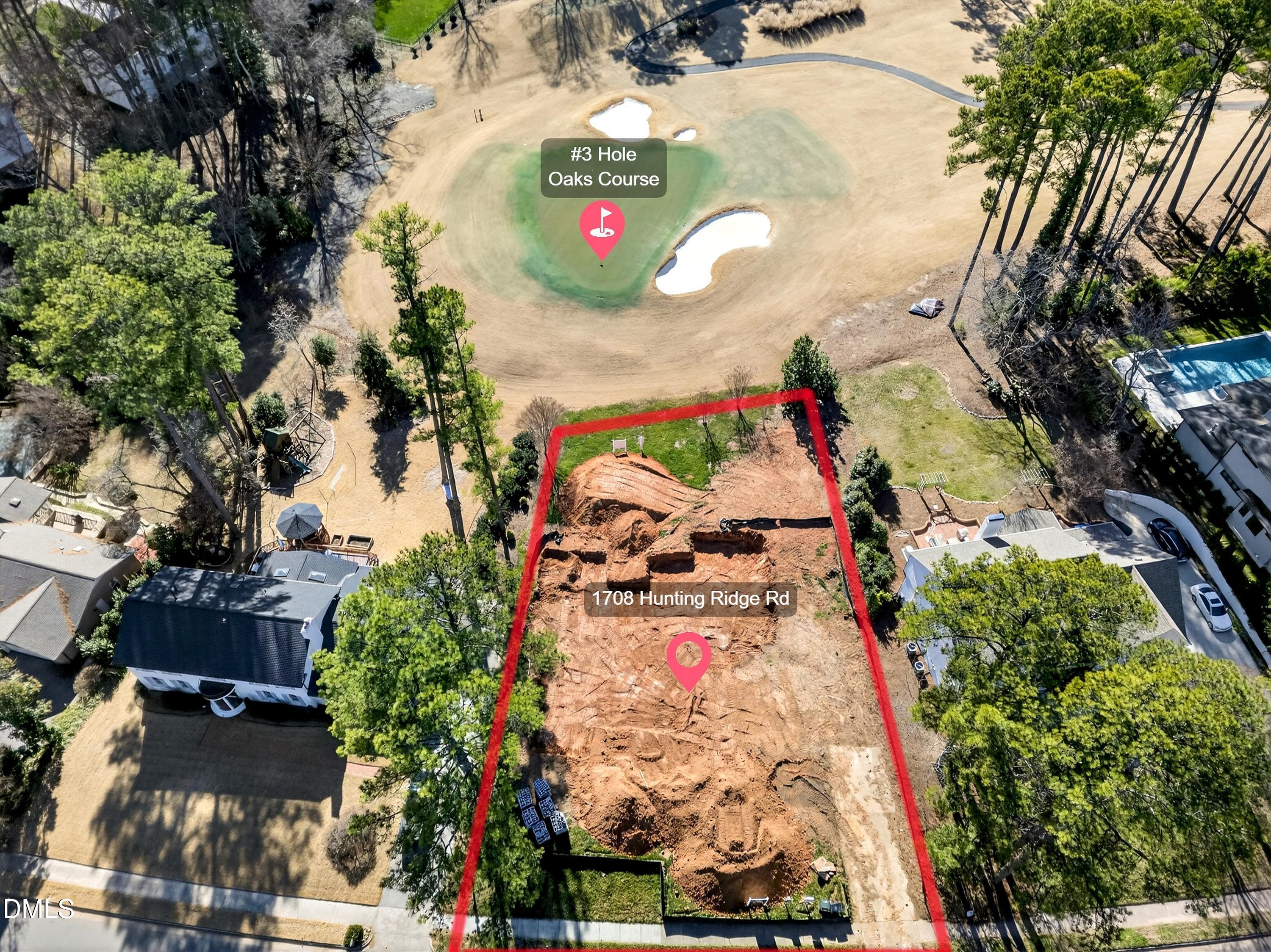1708 Hunting Ridge Road Raleigh, NC 27615 - Photo 23 of 35 Aerial View