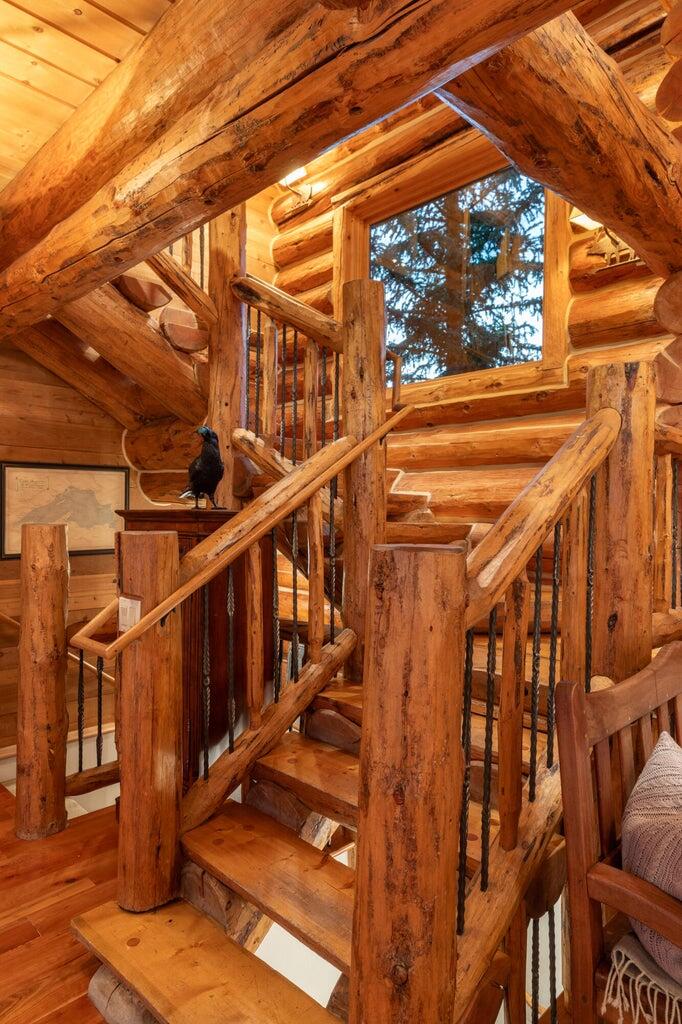 3036 Laughing Dog Road Placerville, CO 81430 - Photo 14 of 37 Staircase