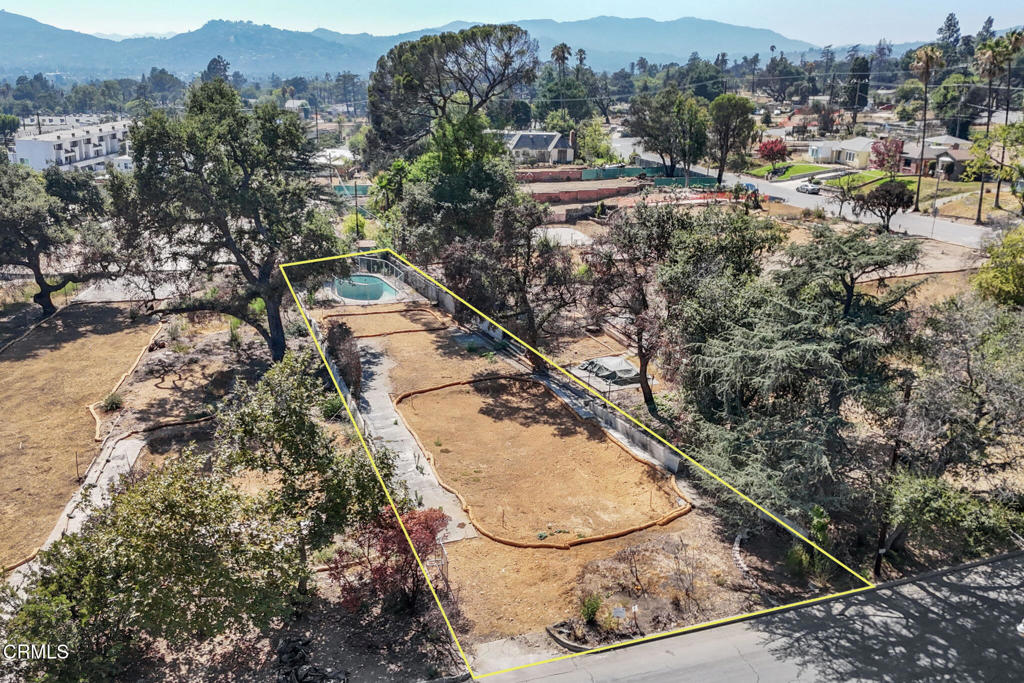 2717 Maiden Lane Altadena, CA 91001 - Photo 3 of 7 an aerial view of residential houses with outdoor space and trees