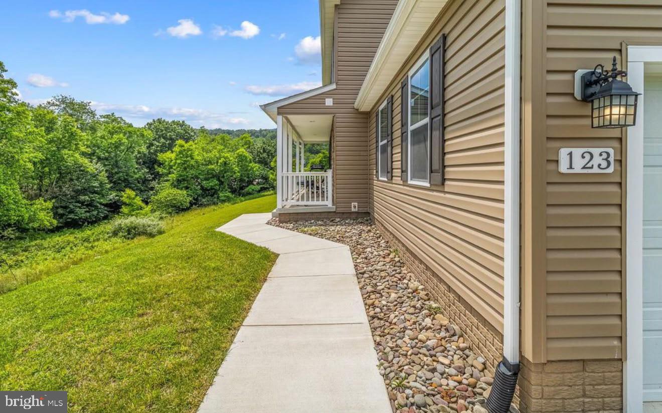 123 Hank Aaron Road Berkeley Springs, WV 25411 - Photo 7 of 32 Charming pathway to serene views.