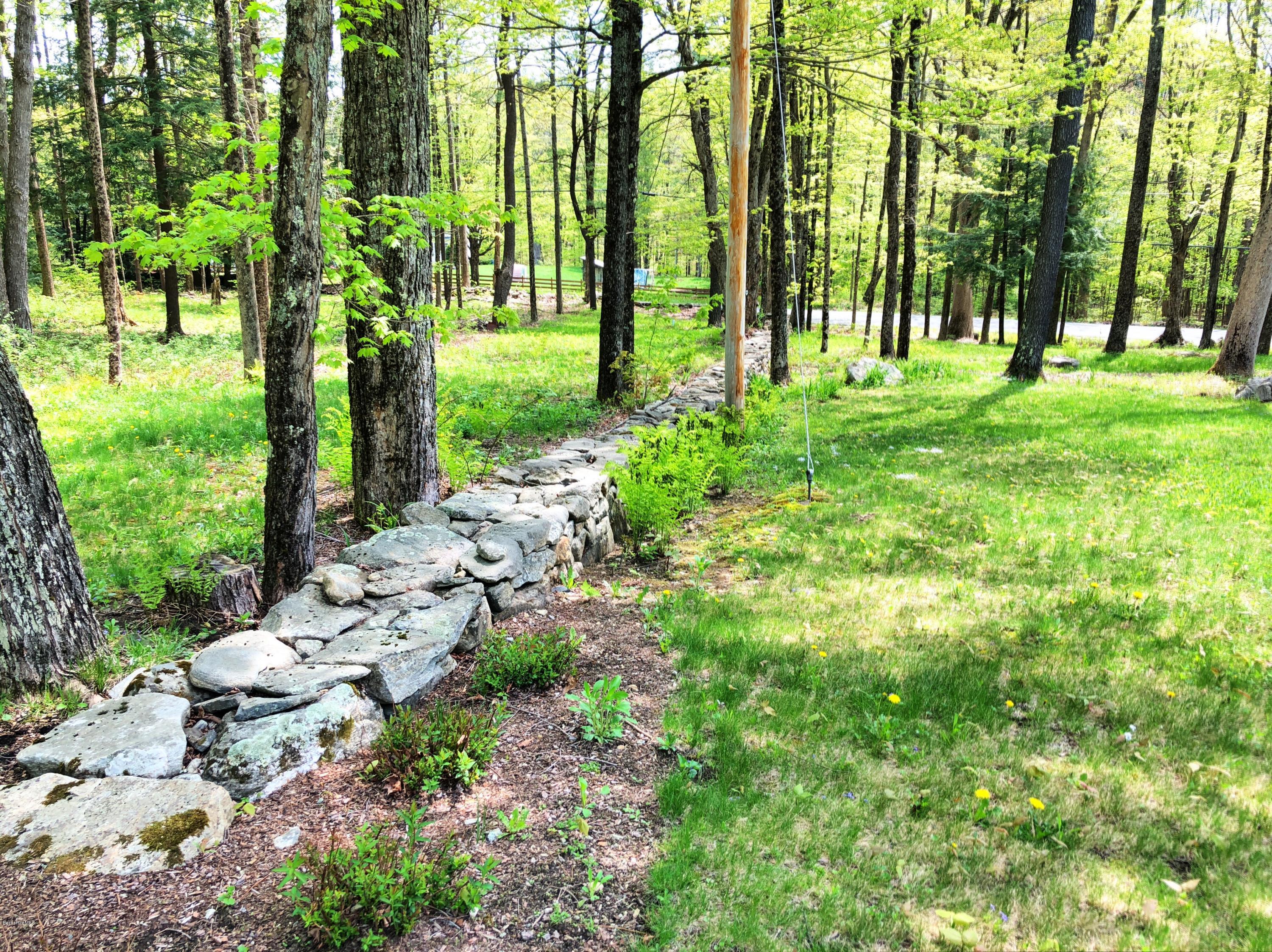131 Tyringham Road Otis, MA 01253 - Photo 45 of 46 a view of a backyard with garden