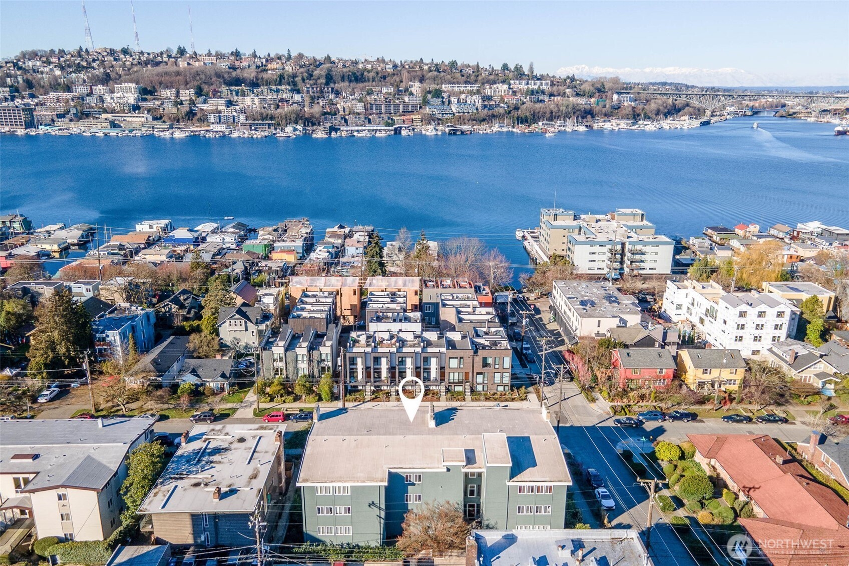 75 East Lynn Street, Unit B Seattle, WA 98102 - Photo 31 of 36 an aerial view of a city