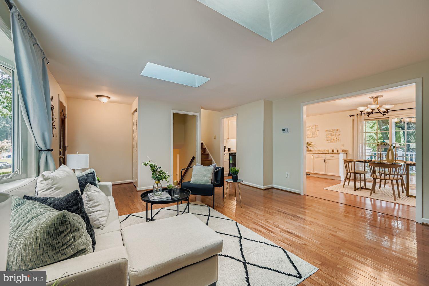 15604 Wembrough Street Silver Spring, MD 20905 - Photo 5 of 33 Bright and airy living space with skylights.