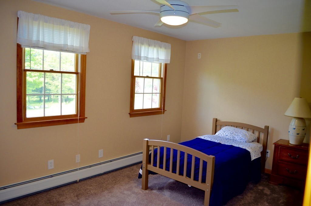 66 Zuell Hill Road Monson, MA 01057 - Photo 20 of 25 a bedroom with a bed and window