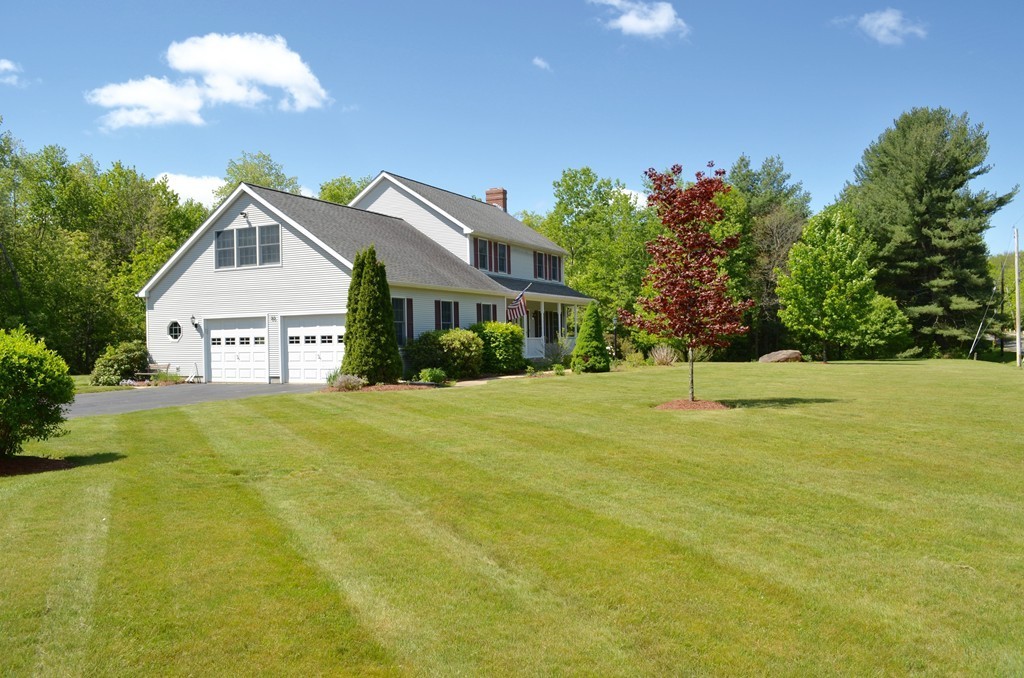 66 Zuell Hill Road Monson, MA 01057 - Photo 2 of 25 a house view with a garden space