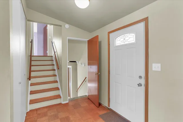 a view of a entryway