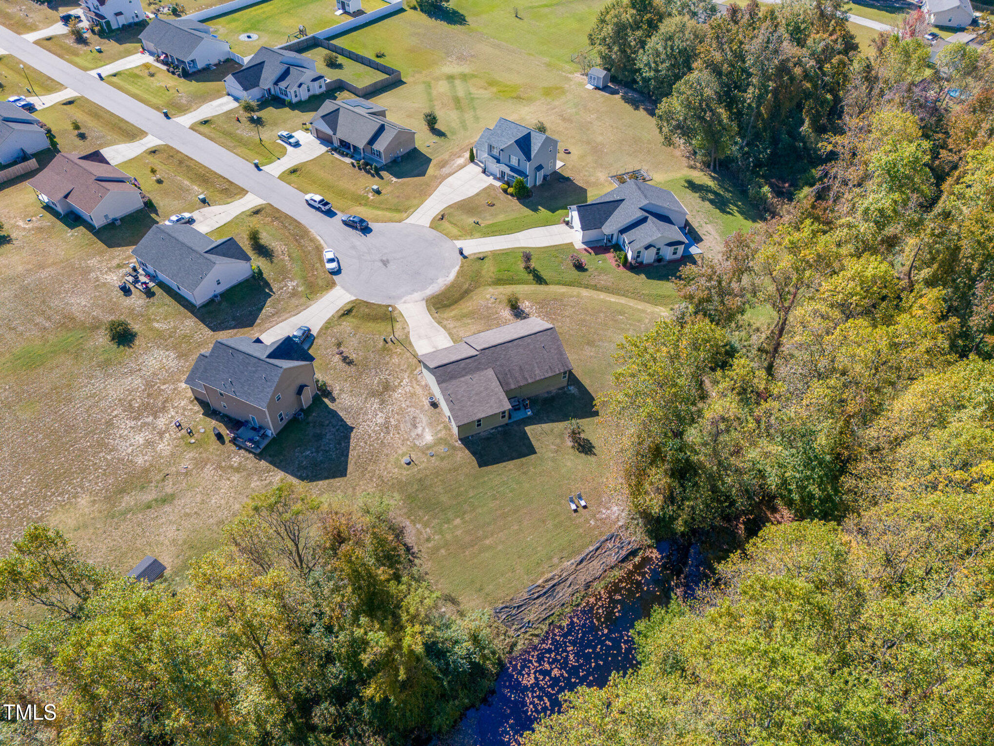 170 Willow Ridge Circle Willow Spring, NC 27592 - Photo 17 of 21 an aerial view of residential houses with outdoor space
