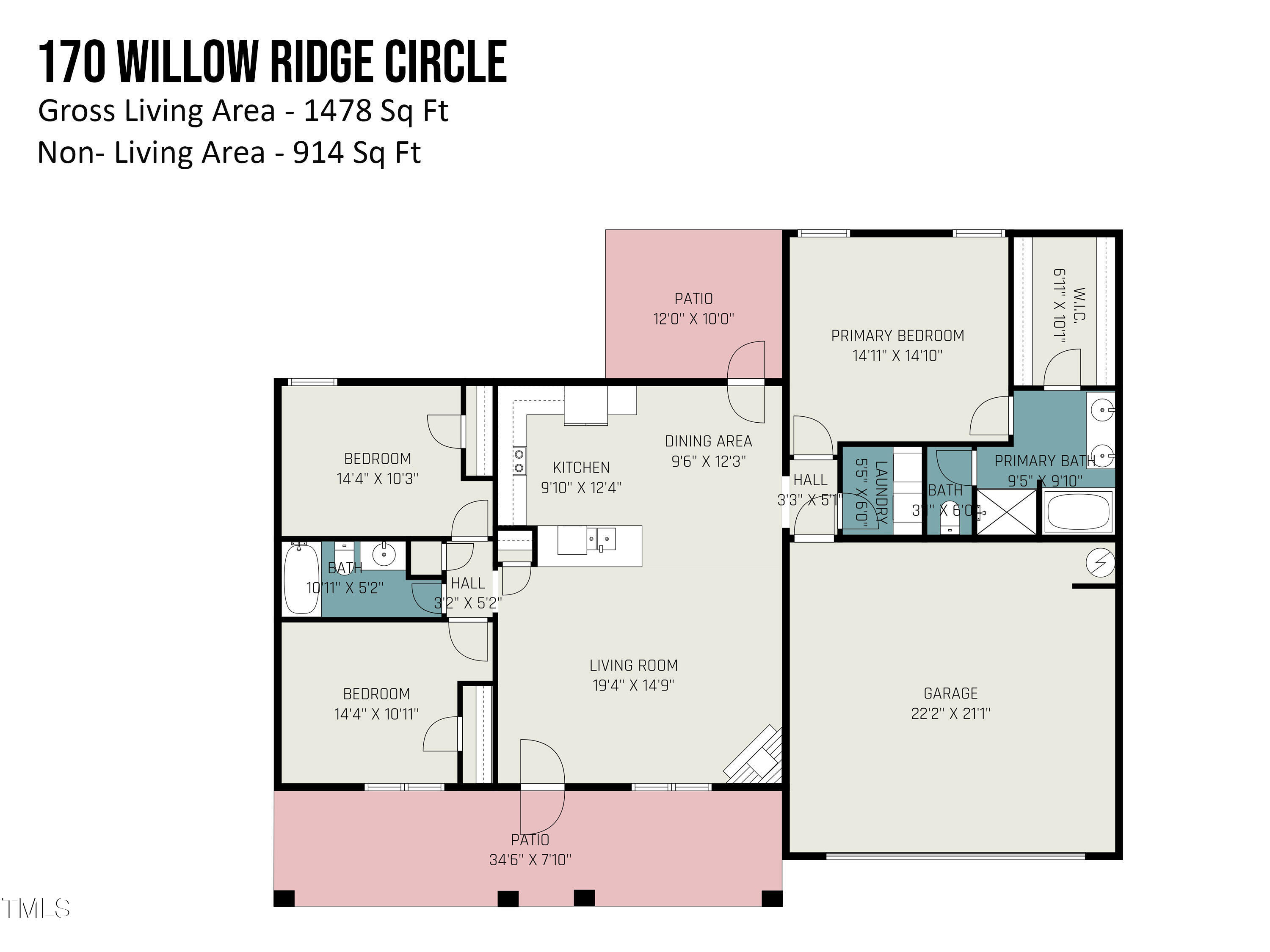 170 Willow Ridge Circle Willow Spring, NC 27592 - Photo 21 of 21 a picture of a book and a bed