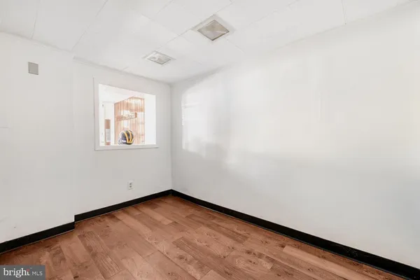 a room with window