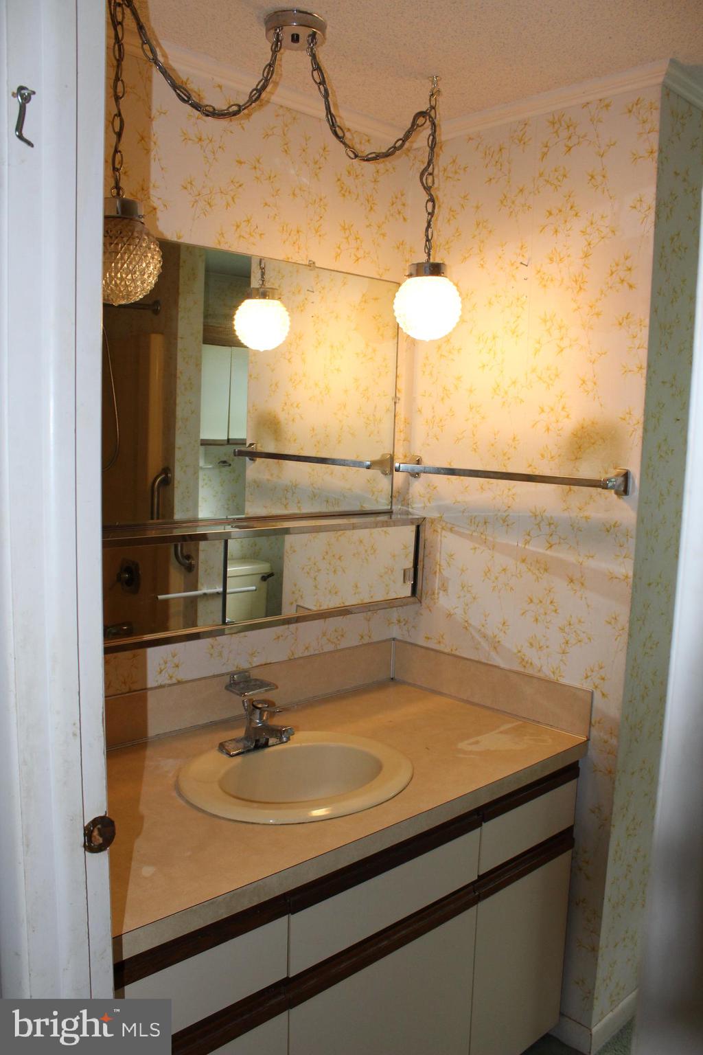 801 Boyle Road Fairfield, PA 17320 - Photo 25 of 38 a bathroom with a sink and mirror
