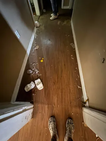 a view of empty room