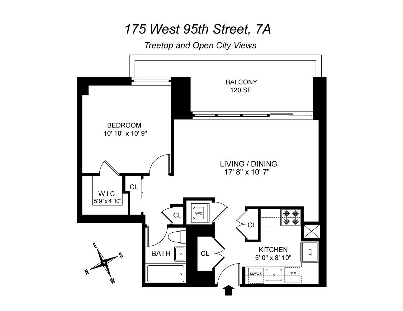 175 West 95th Street, Unit 7A Manhattan, NY 10025 - Photo 11 of 11