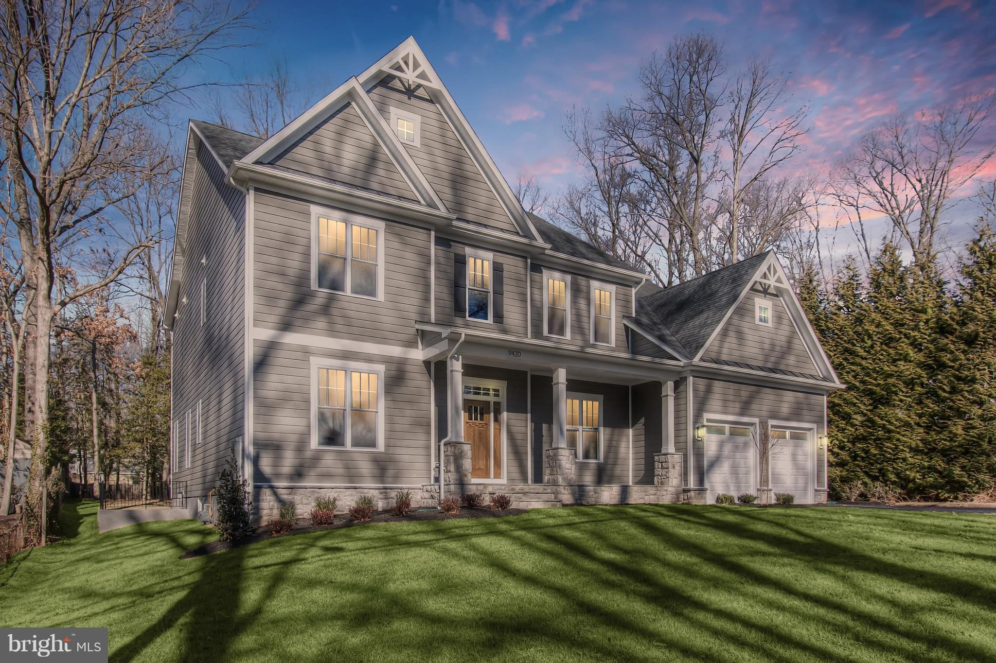 9420 Athens Road Fairfax, VA 22032 - Photo 1 of 19 front view of a house with a yard