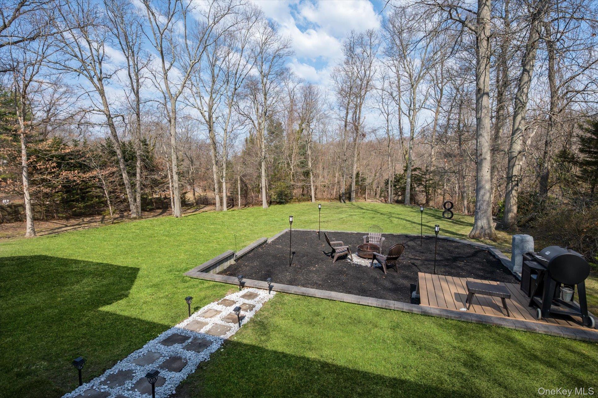 7 Riga Lane Melville, NY 11747 - Photo 28 of 33 a view of a park with large trees