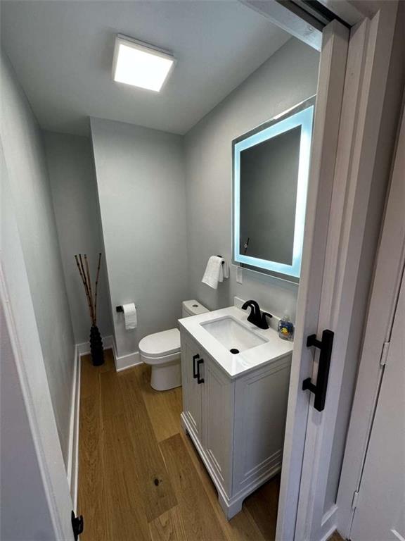 5131 Keiners Lane Pittsburgh, PA 15205 - Photo 7 of 24 a bathroom with a sink a toilet and mirror