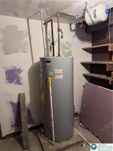 a front view of a house with chairs