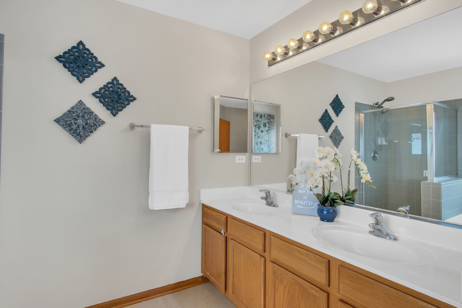 1014 Devon Drive Antioch, IL 60002 - Photo 43 of 51 a bathroom with a sink and mirror