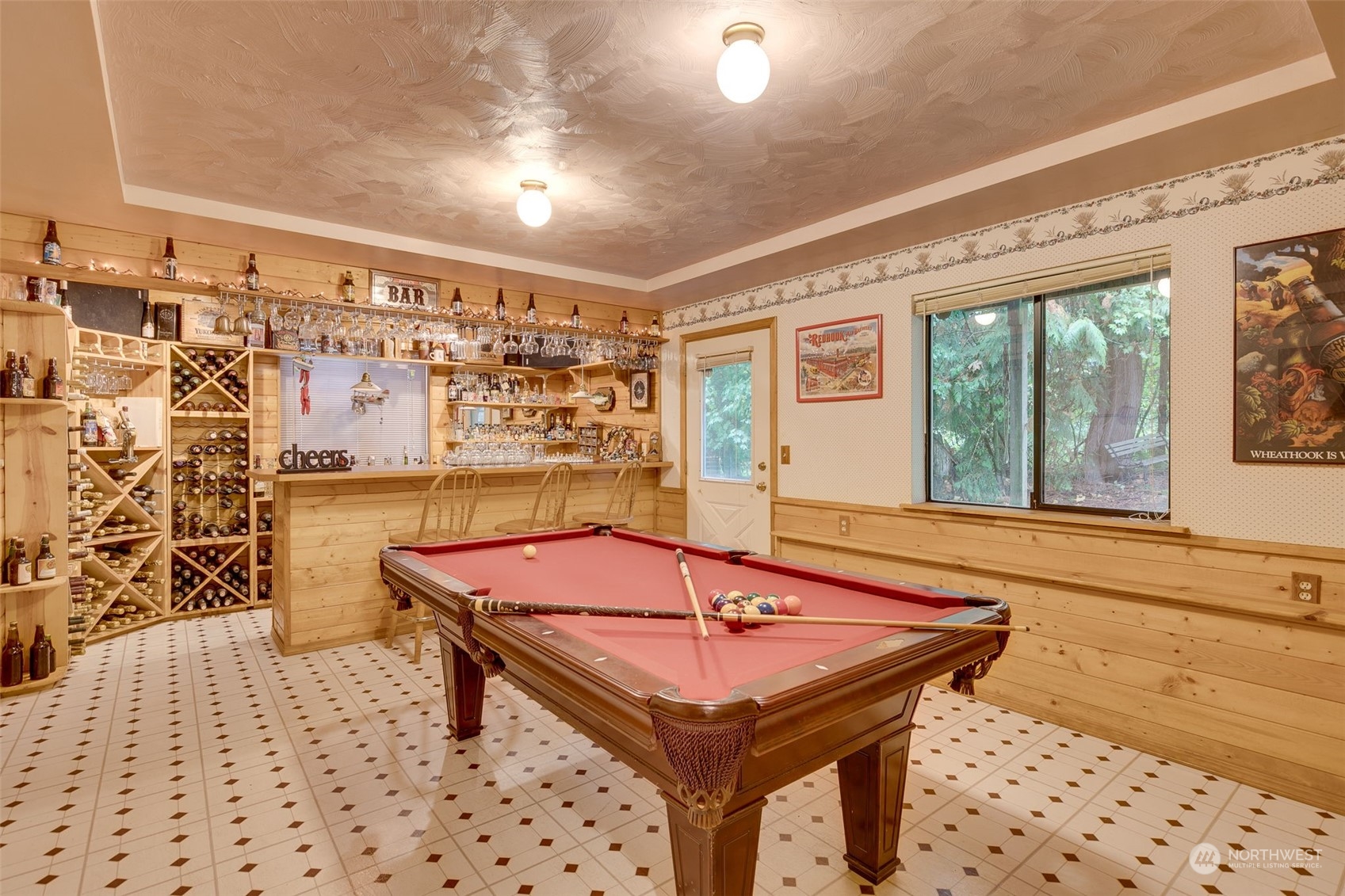 10021 Wagner Road Snohomish, WA 98290 - Photo 16 of 28 a room with pool table and windows