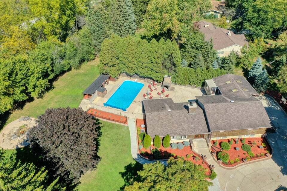 5781 Fern Court Greendale, WI 53129 - Photo 1 of 1 Aerial View