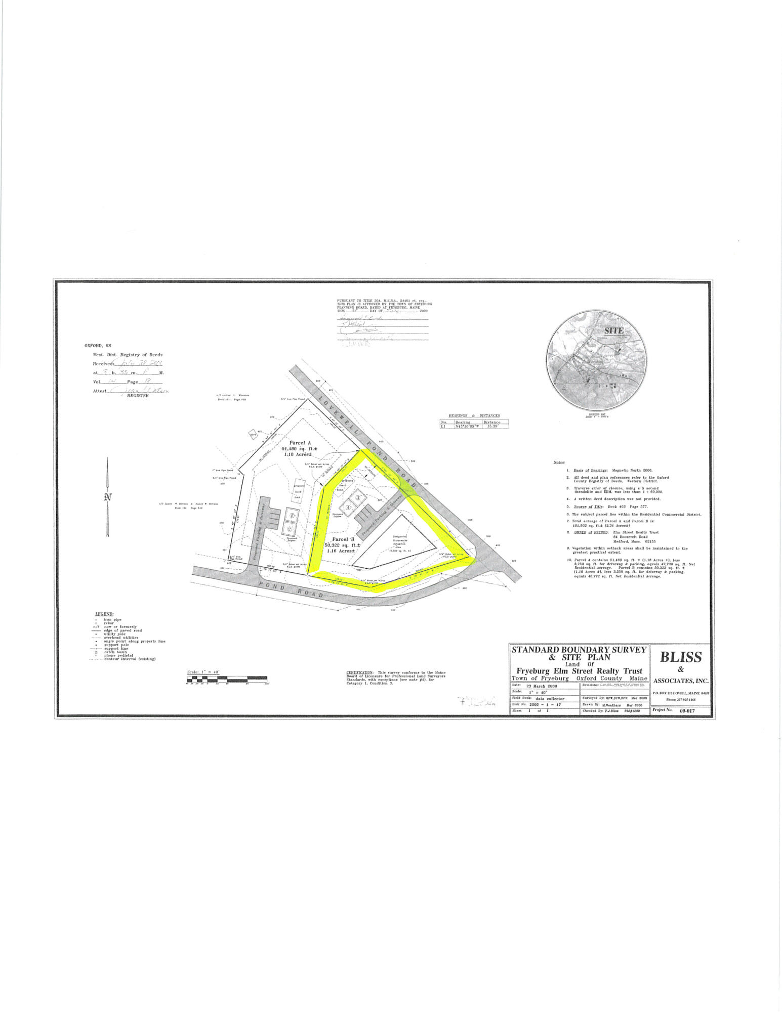 61b Lovewell Pond Road Fryeburg, ME 04037 - Photo 40 of 40 13-Survey