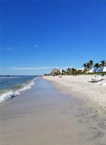 a view of an ocean beach