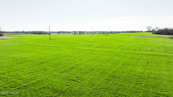 a view of a grassy field
