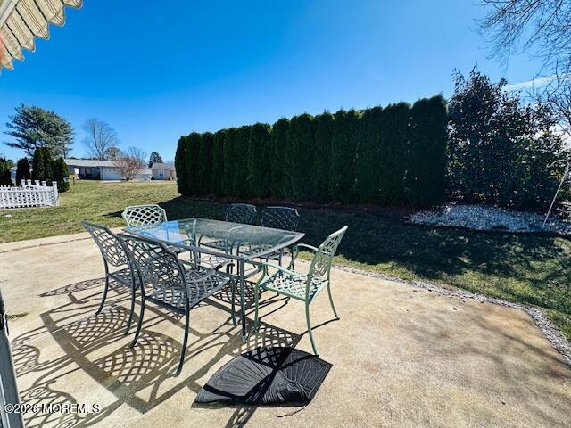 130 Courtshire Drive Brick, NJ 08723 - Photo 21 of 27 a view of a chairs and table in patio