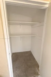 a view of a closet