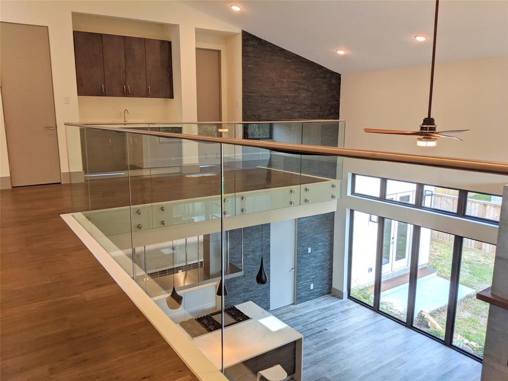 2214 Hewitt Drive Houston, TX 77018 - Photo 5 of 7 a bathroom with a sink a mirror and shower