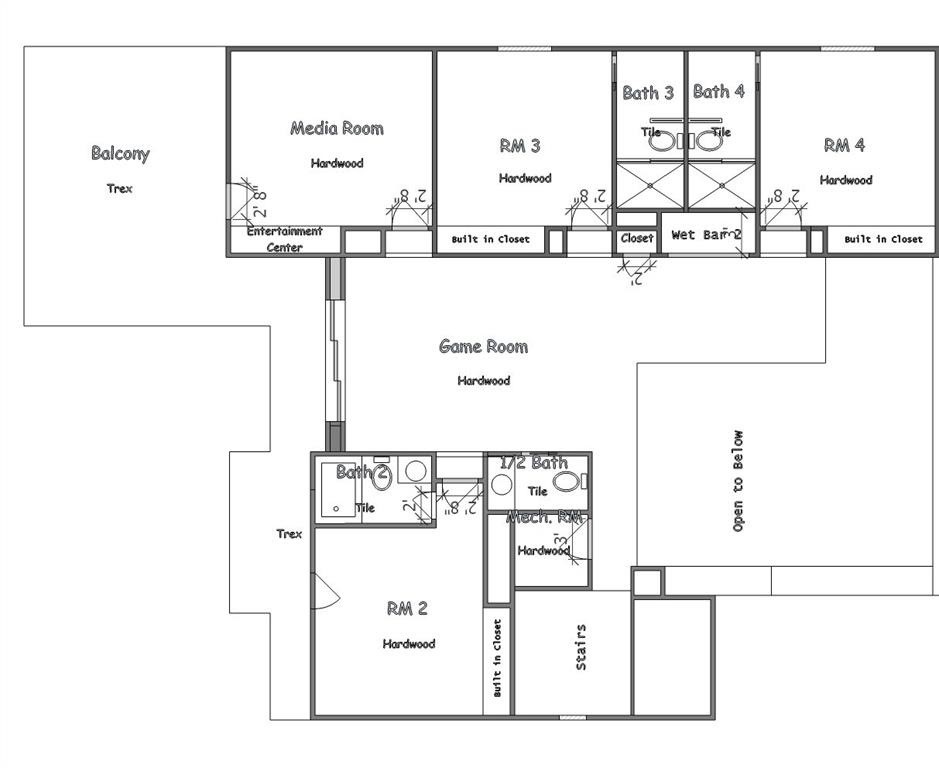 2214 Hewitt Drive Houston, TX 77018 - Photo 7 of 7 a picture of a wall with a white building