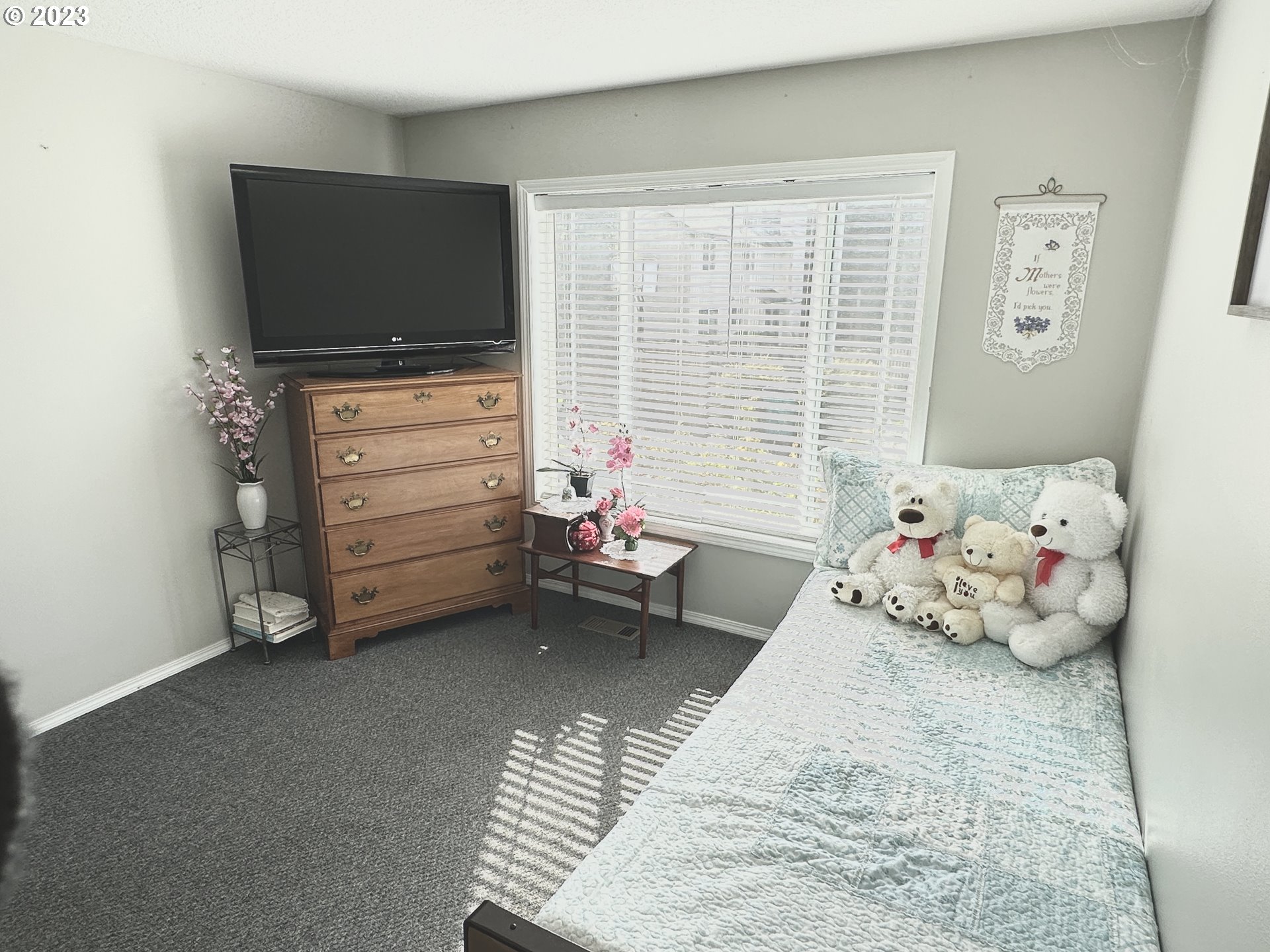 Undisclosed Address Vancouver, WA 98665 - Photo 11 of 16 a bedroom with furniture and a flat screen tv