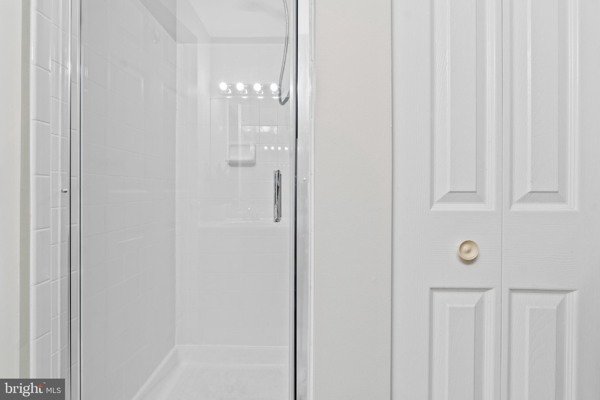 146 English Run Circle Sparks, MD 21152 - Photo 28 of 37 Sleek modern shower in a bright space.