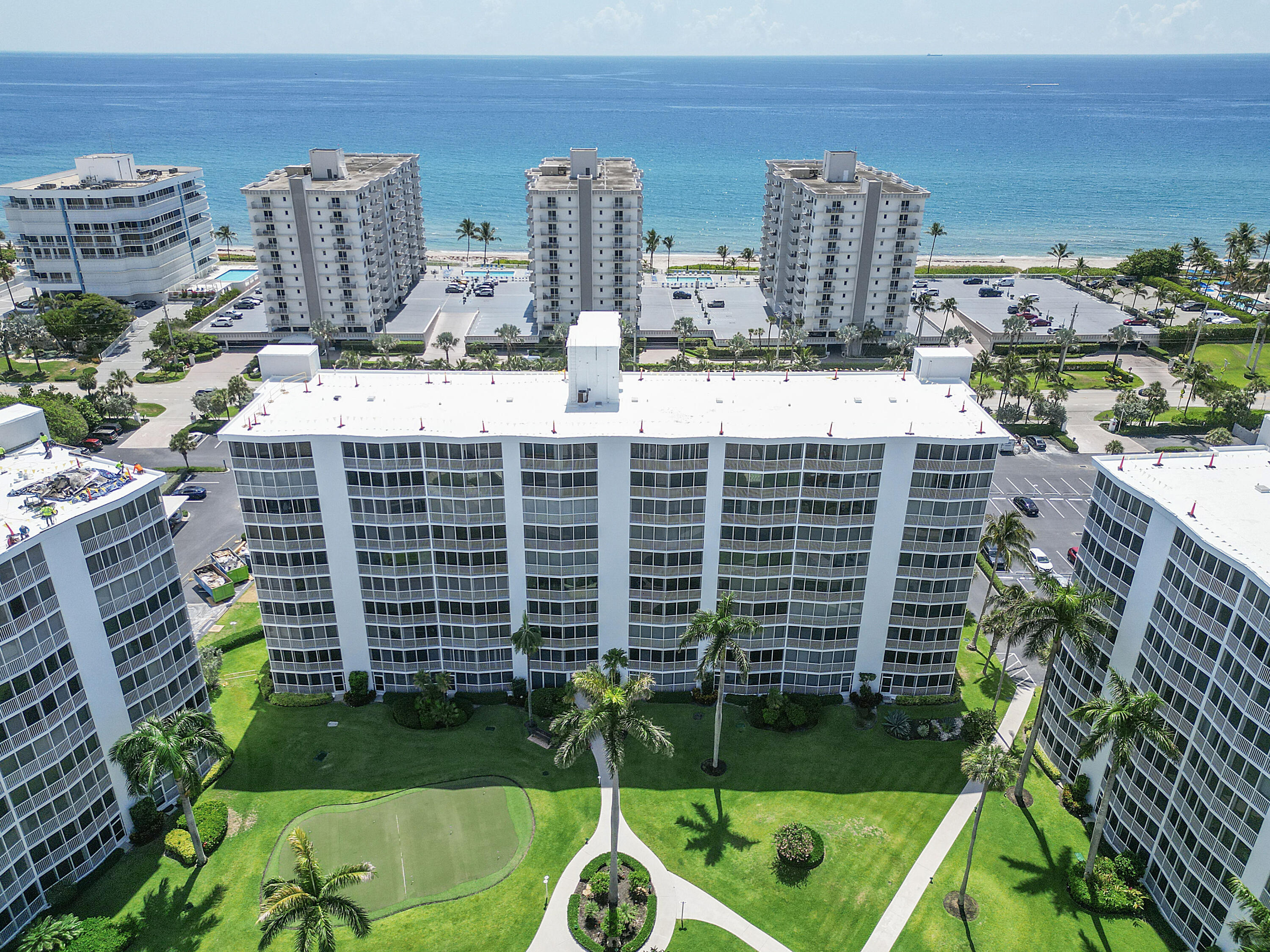 3310 South Ocean Boulevard, Unit 629D Highland Beach, FL 33487 - Photo 34 of 35 a view of a city with tall buildings