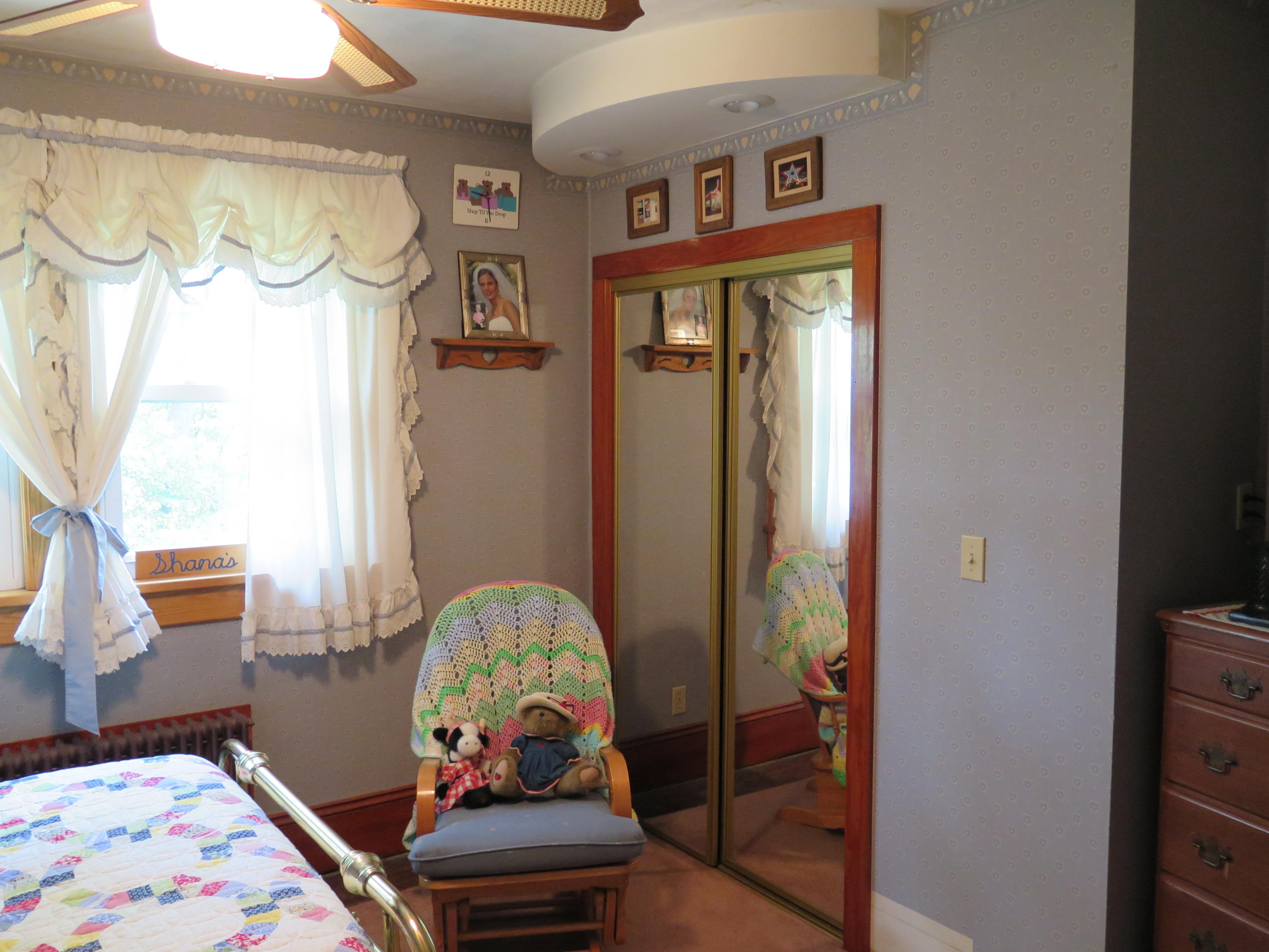 2315 Rutrough Road Southeast Roanoke, VA 24014 - Photo 18 of 38 a bedroom with a bed and a mirror on the dresser