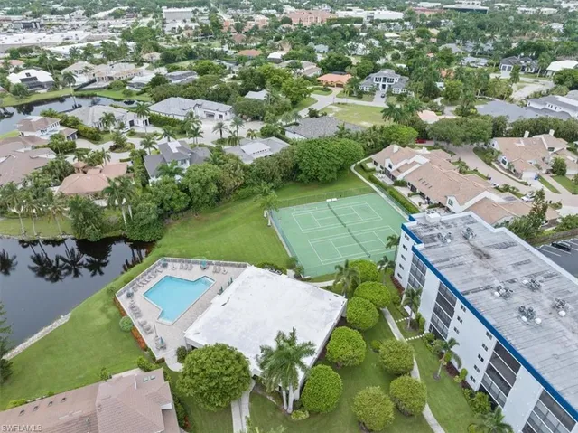an aerial view of a football ground