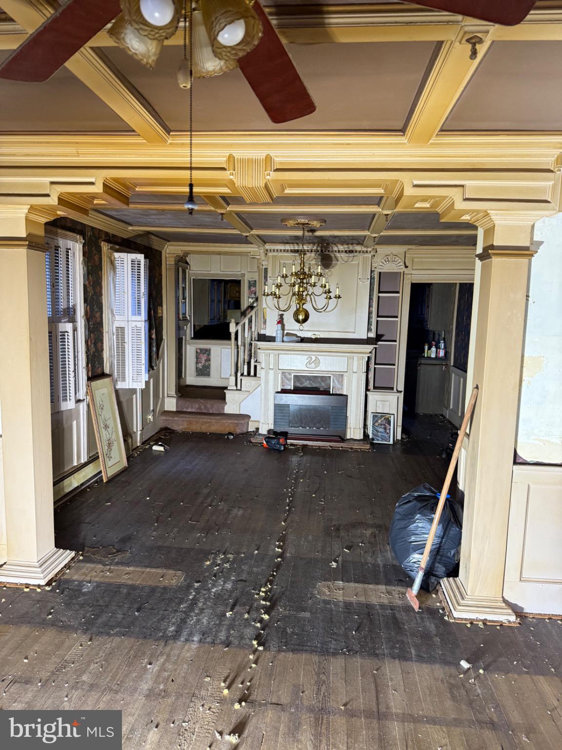43 Main Street Tremont, PA 17981 - Photo 5 of 21 a view of a porch with a table and chairs