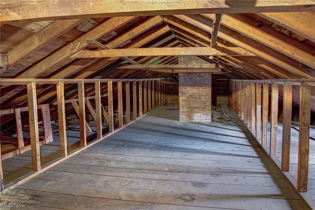 3423 Westbury Road Cleveland, OH 44120 - Photo 15 of 38 View of unfinished attic