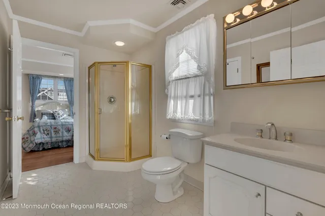 a view of city from a balcony