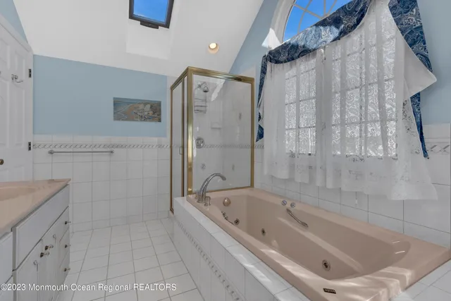 a view of a balcony with city view