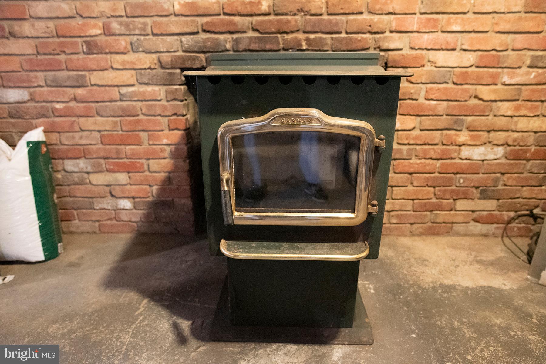 8313 Barnes Road Boonsboro, MD 21713 - Photo 20 of 24 Basement pellet stove